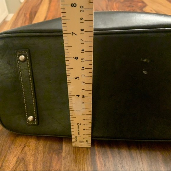 Dooney & Bourke ostrich tote shoulder Chelsea bag - Picture 11 of 16